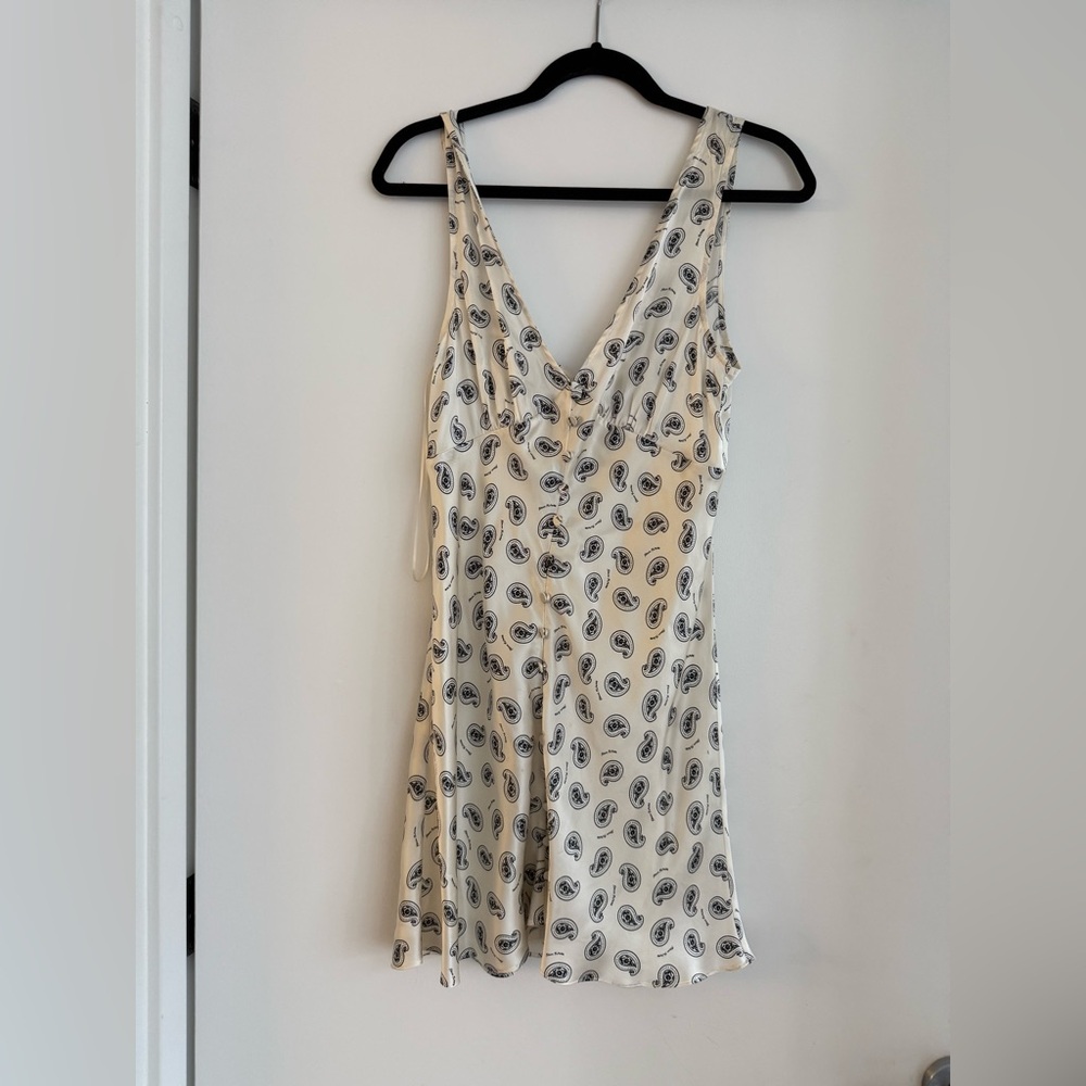 From Future paisley mini dress